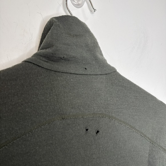 Icebreaker Merino Wool 260 Quarter Zip Pullover Mens S Green Bodyfit Outdoors * - Picture 8 of 11